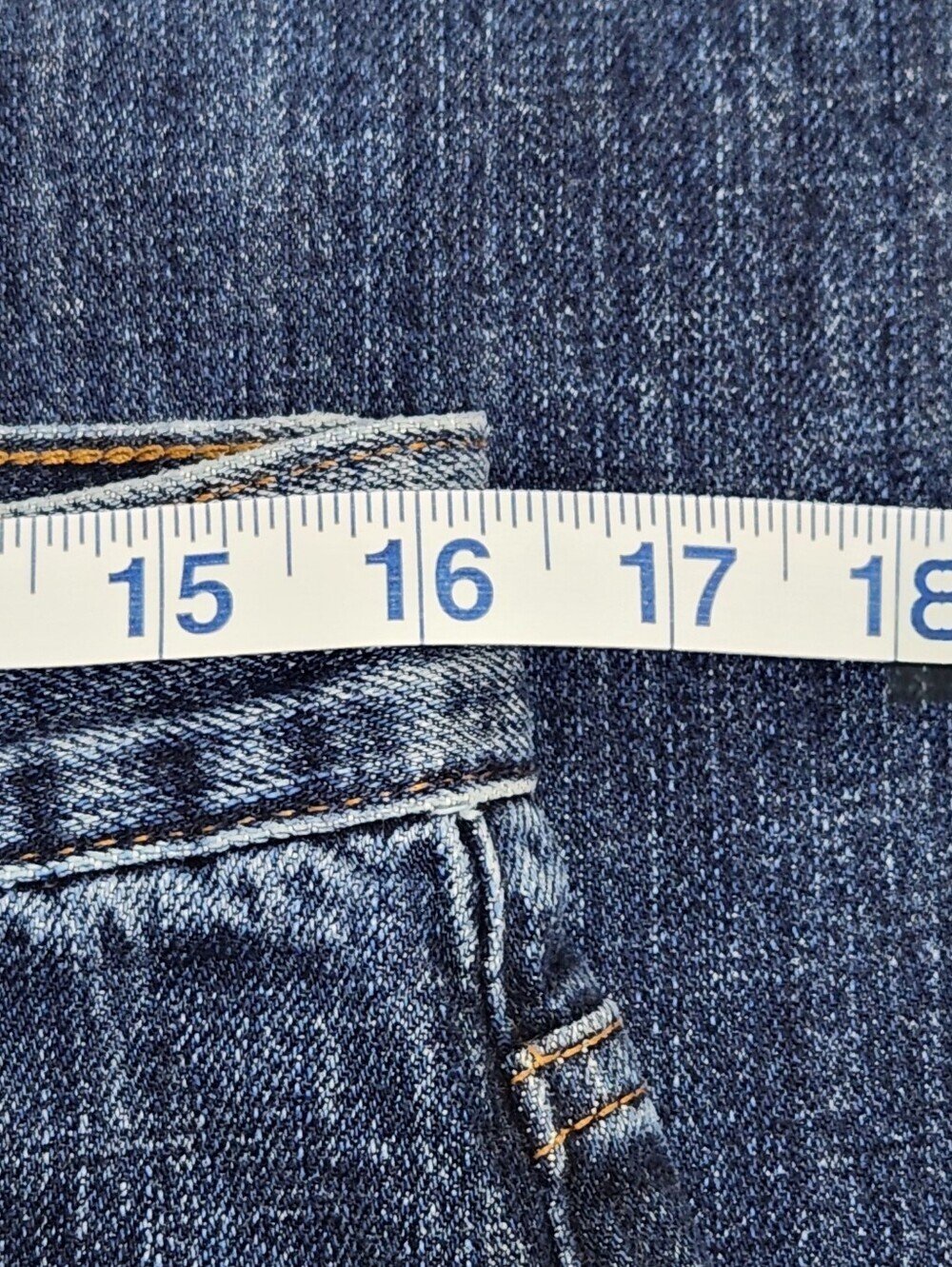 Tommy Hilfiger Custom Straight Medium Wash Denim Jeans 32 × 32 - Picture 10 of 12